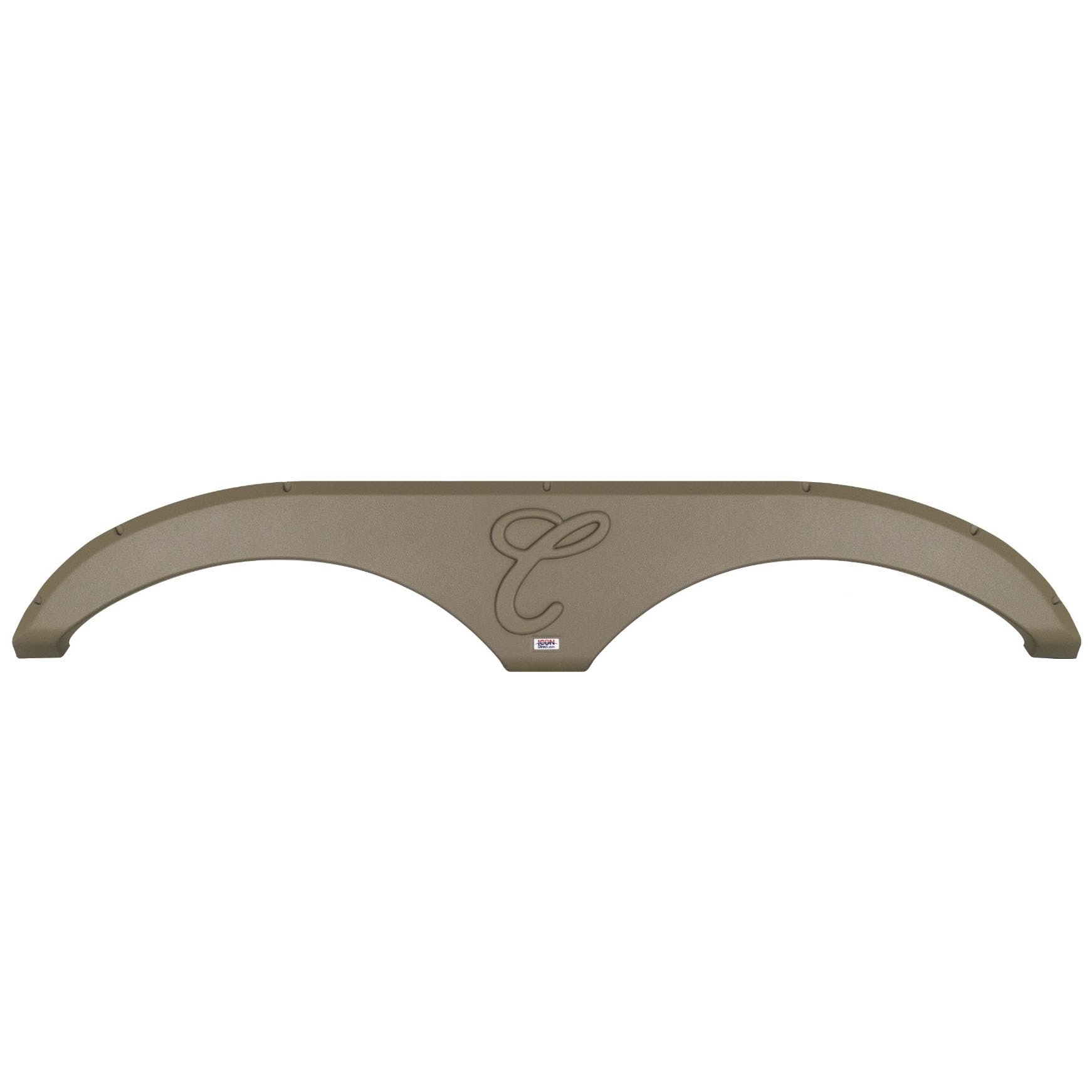 Tandem Axle Fender Skirt Icon 15338 for Forest River - Taupe