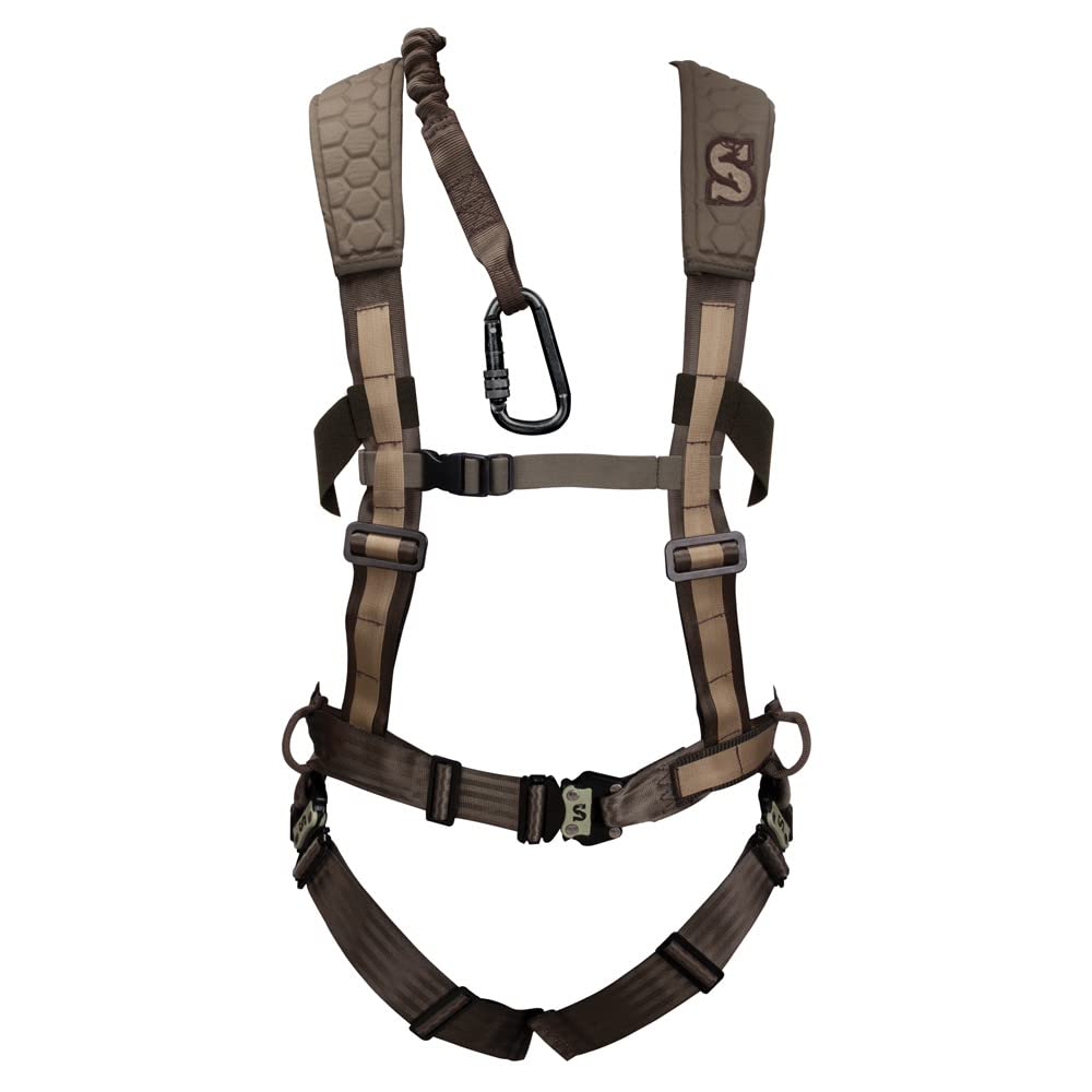 Men's Summit Treestands Pro Safety Harness, Medium, Black (SU83081)