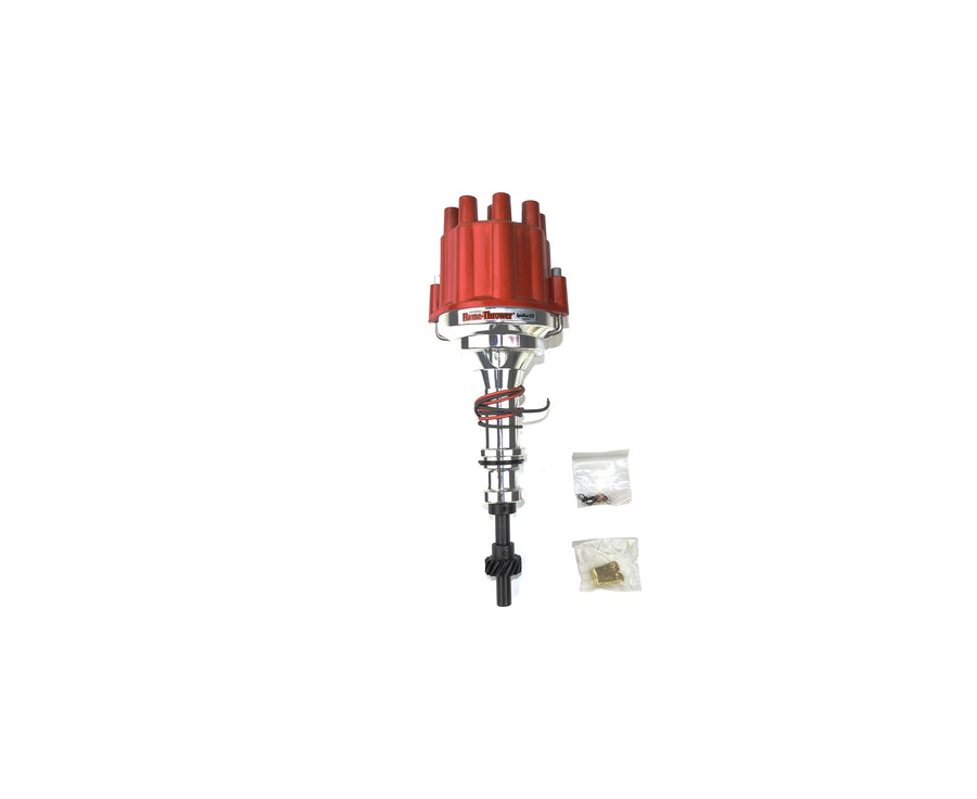 Pertronix D7231801 I3 Dist Billet Marine Ford 351W Red Cap, 1 Pack