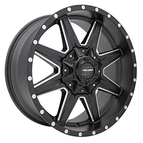 Pro Comp PXA48 Alloys 20X9 6X135/5.5 S-BLK MILL 0MM - PXA5148-293950