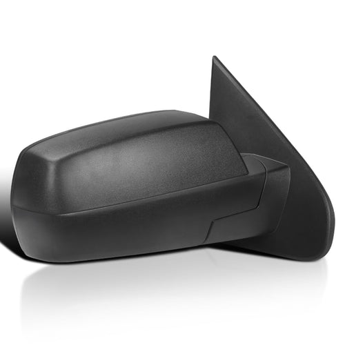 Spec-D Tuning Matte Black Right Passenger Side Power Heated Mirror w/Puddle Light Compatible with 2014-2018 Chevy Silverado, GMC Sierra