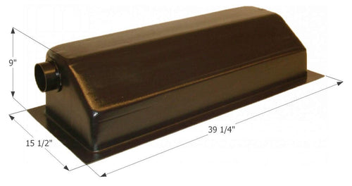 Holding Tank ICON Right End Drain HT702ED with 3" Spigot & Level Sensors Installed