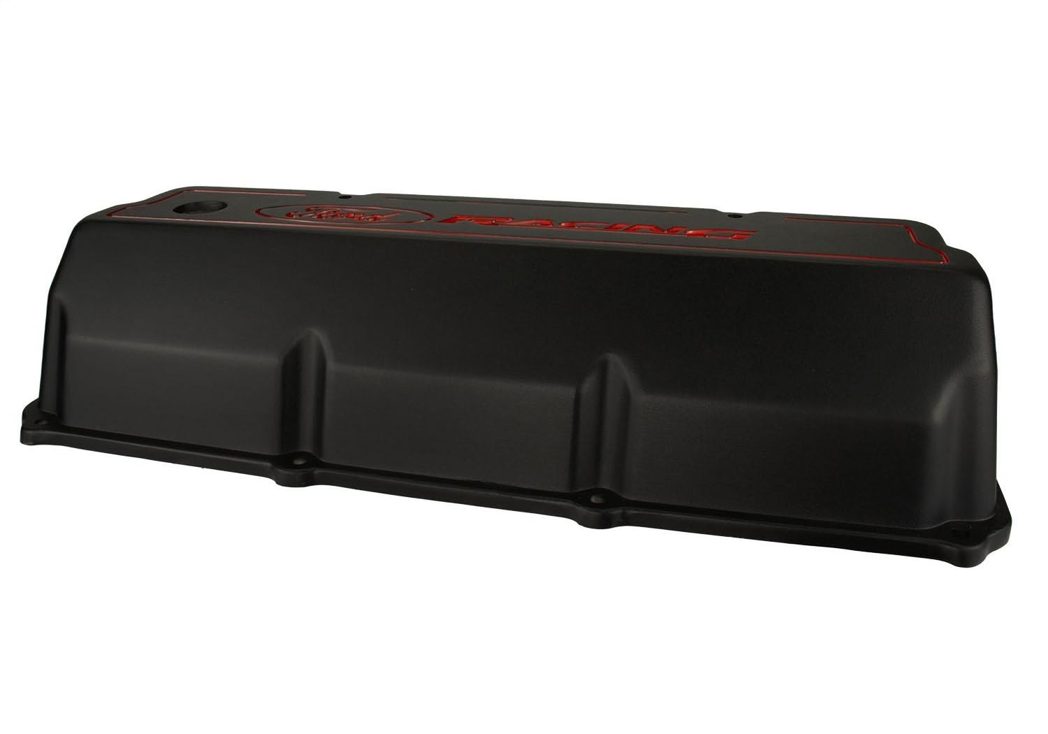 Black Ford Racing M-6582-Z351B Aluminum Cleveland Valve Cover