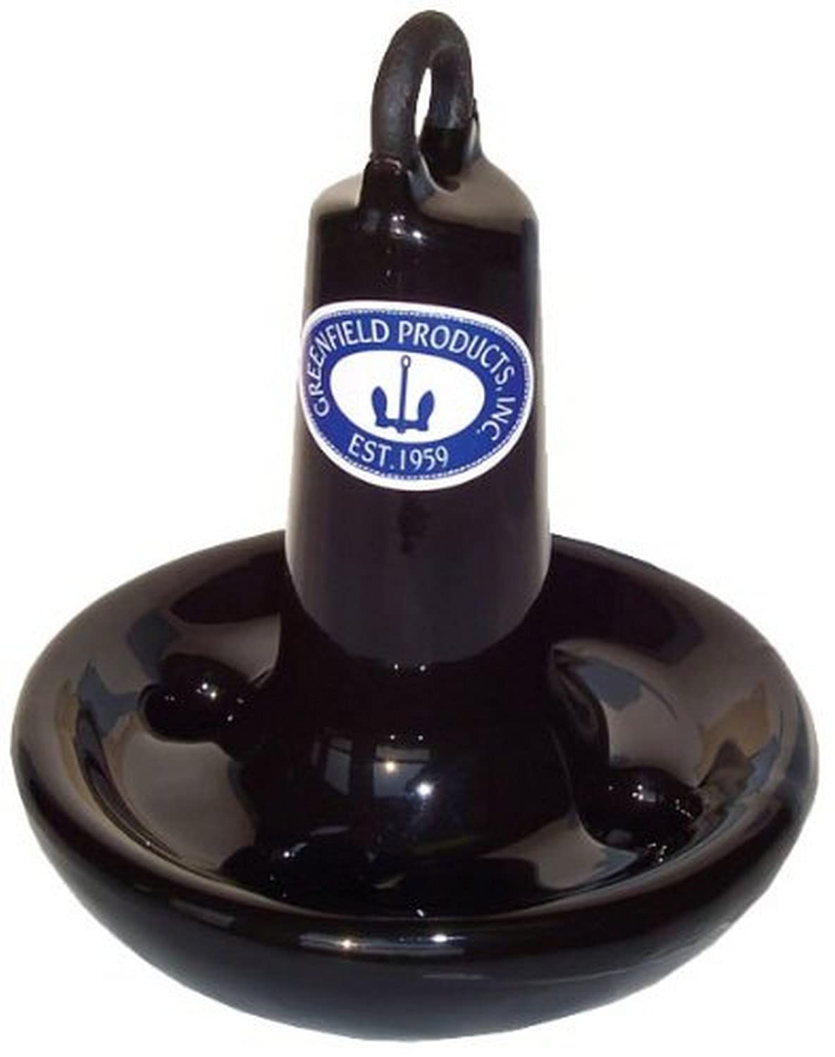 515B Greenfield Vinyl Coated Mushroom Anchor - Black, 15 lb.