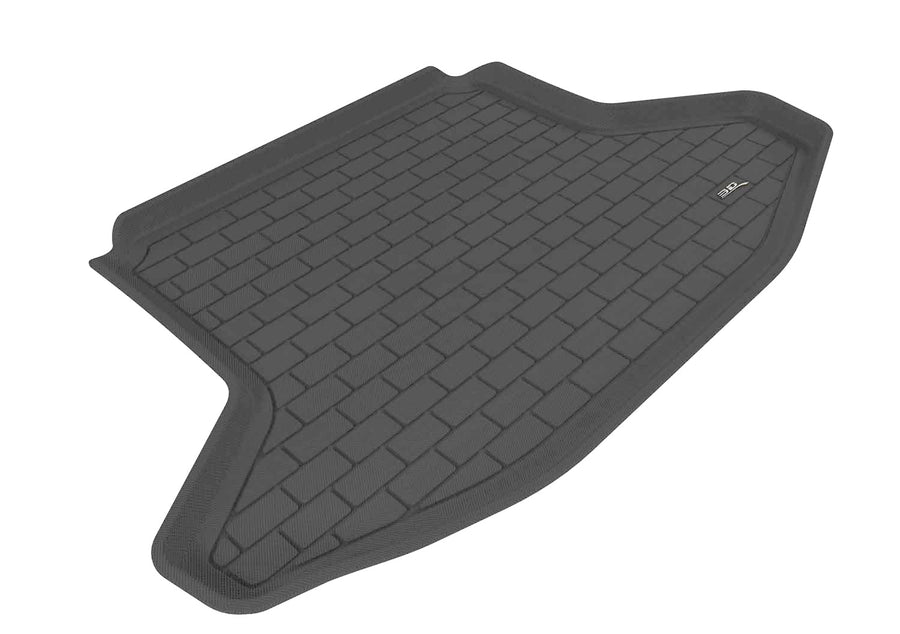 3D MAXpider Custom Fit Cargo All-Weather Floor Mat for Select Toyota Prius Models - Kagu Rubber (Black)
