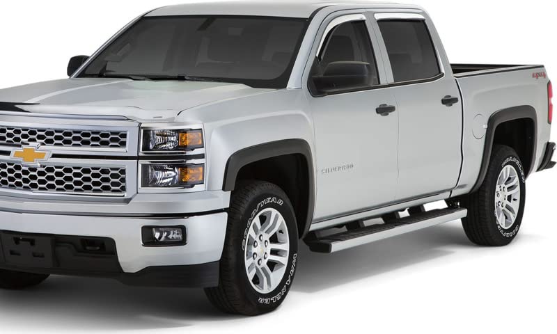 Factory Style Fender Flares Stampede Products | Original Riderz | Fits 2007-2013 GMC Sierra 1500 (69.3" Bed), Black | 4 pcs., 8613-5