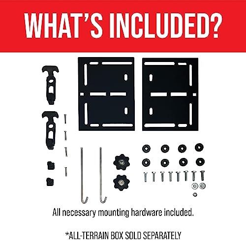 All Terrain DU-HA Storage Case Mounting Kit for Polaris Ranger UTV Full-Size Box and Bobcat UTV | Mounting Kit Only, Storage Box Sold Separately | Mounts All-Terrain ATV UTV Storage Case | 70821