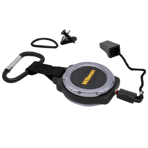 Wilson Microphone CB Retriever 305MRBC - Adjustable Mic Lanyard and Hardware Mounting Kit - Black Chrome Finish