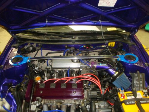 Strut Bar Megan Racing MR-SB-TS8692FU-R Supra 86-92 Front Upper Red
