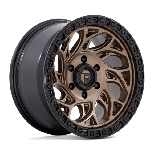 1PC Fuel D841 17X9 6X4.5 BRNZ-BLK-RG 1MM - D84117908750