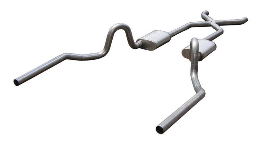 SGA13T PYPES PERFORMANCE EXHAUST - 64-74 Compatible with/Replacement for GM A Body Crossmember Back Exhaust 3in