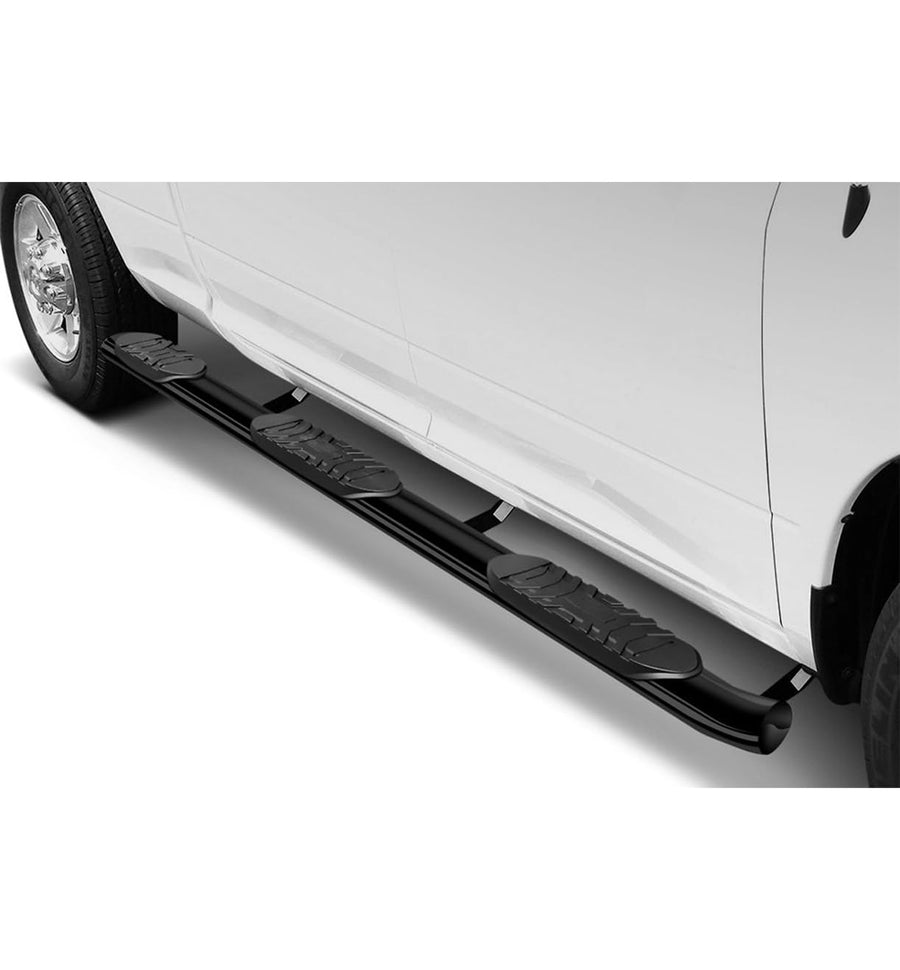 Extreme Black Horse Wheel-to-Wheel Side Steps Black Compatible with 19-23 Ram 1500 Classic|09-23 Dodge Ram 1500/2500 /3500/4500/5500 (Excl. Chassis Cab Diesel Models)-9BDG301A5OV-BN-WTW