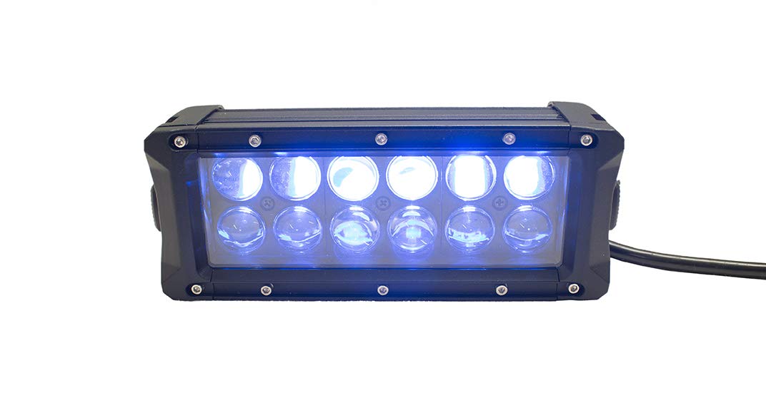 Race Sport 18W RSB836RGB - ColorSMART L8 Series 7.5inch IP67 RGB LED light Bar 2280lm with Combo Beam and Dual Bracket Options