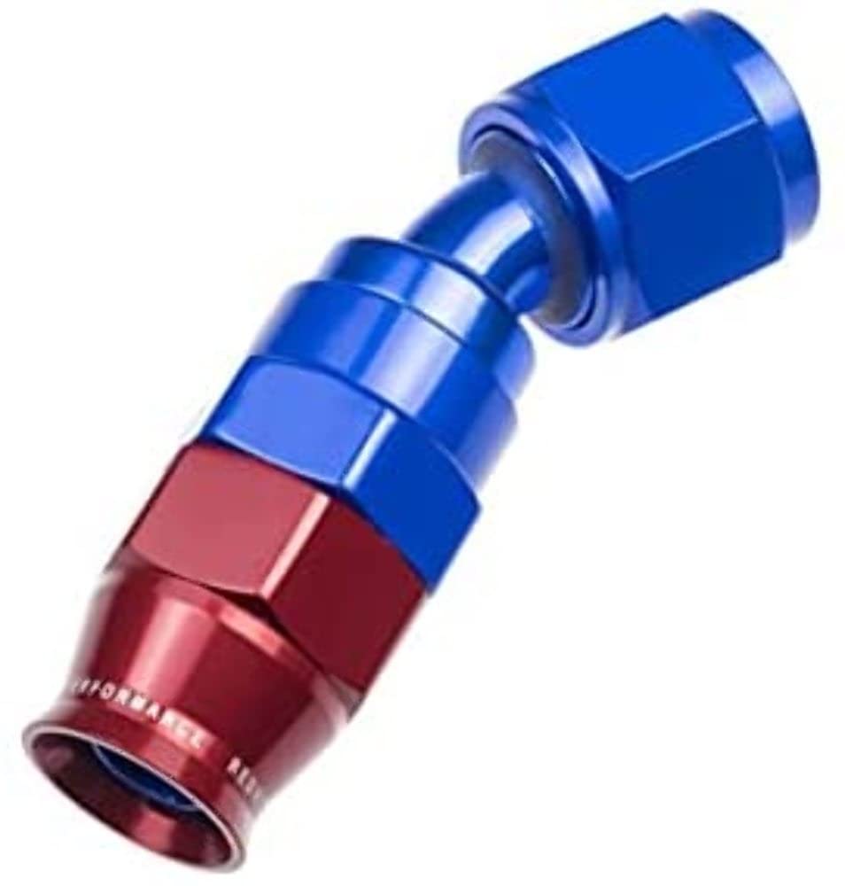 PTFE reusable Hose End (Blue), Redhorse Performance 1230-06-1, 1 Pack