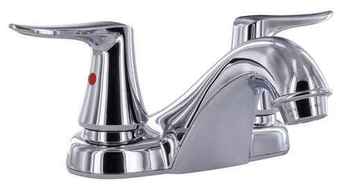 4" VALTERRA PF222304 Chrome Faucet W/ 2-Lever Handle Deck Lav