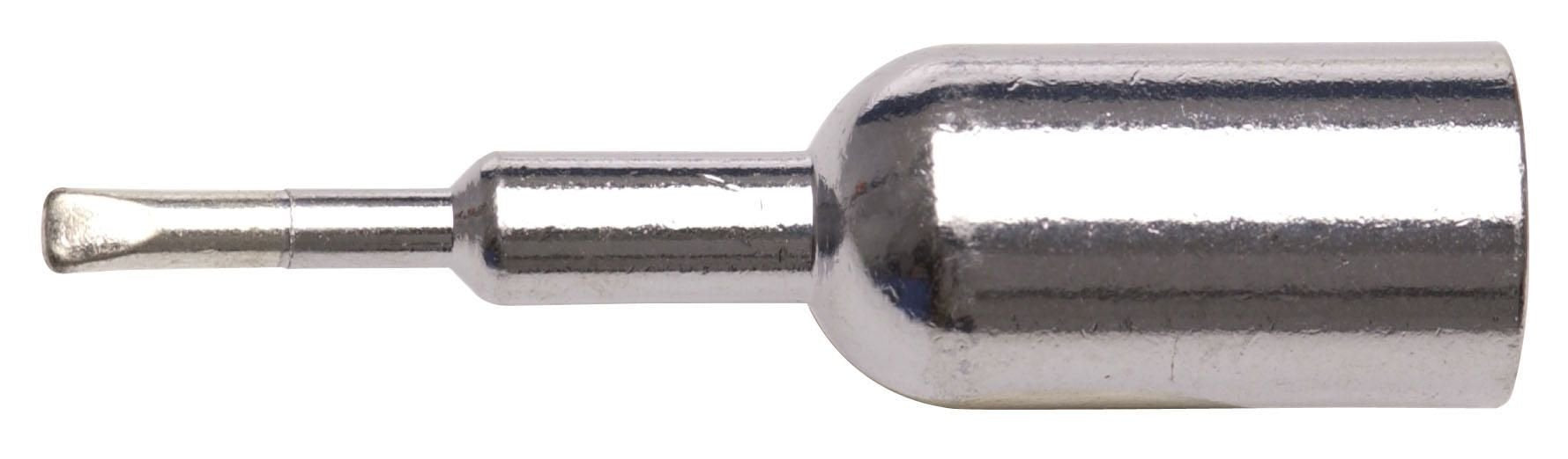 Weller TIP, PL155 Stepped Chisel Plated, .07, Black