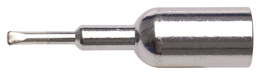 Weller TIP, PL155 Stepped Chisel Plated, .07, Black