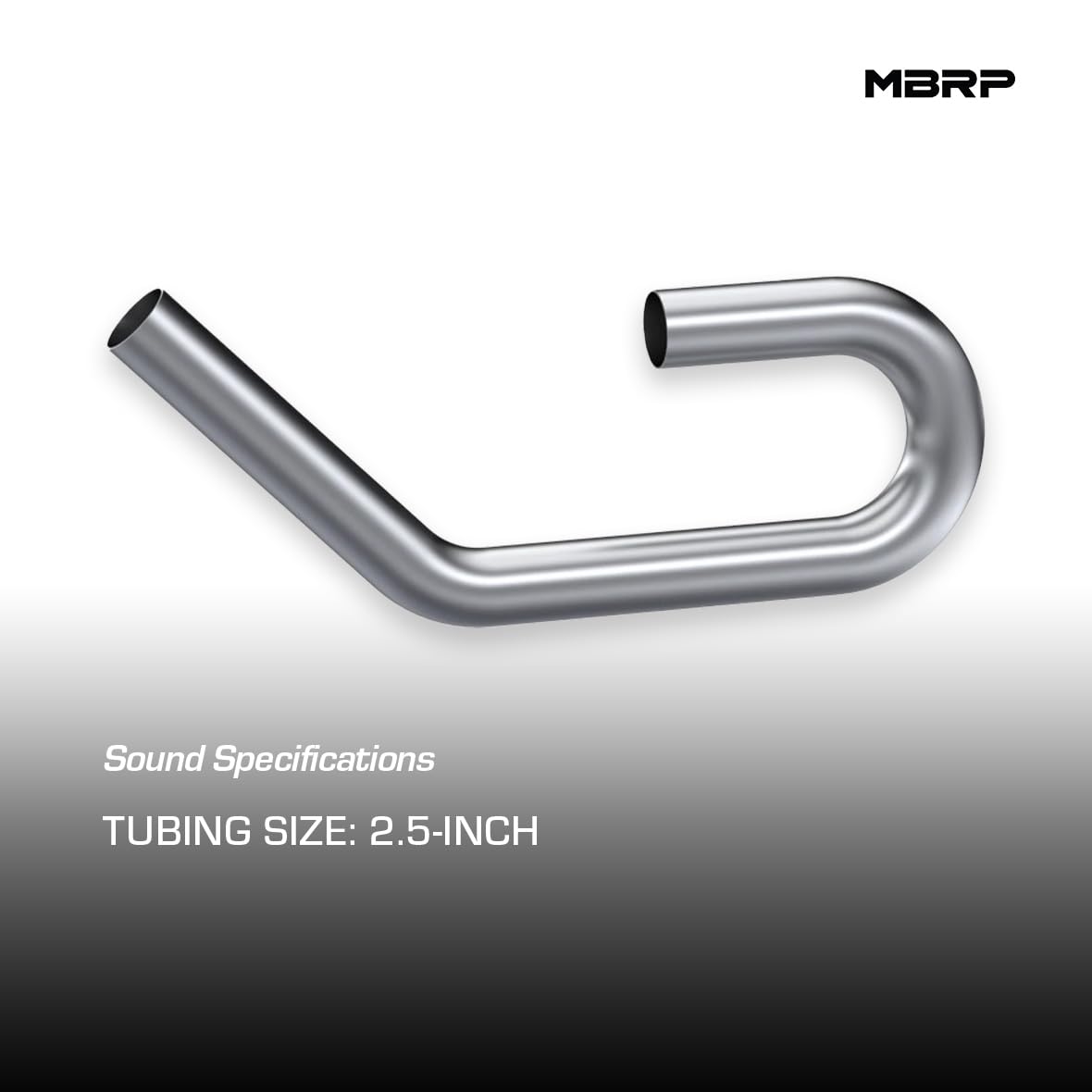 MBRP 2.5" Aluminized Dual Bend Pipe 45˚ and 90˚ MB2026