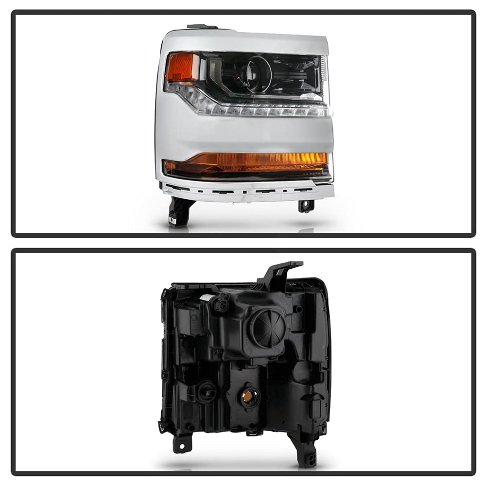 OEM Style Spyder Xtune Headlight (HD-JH-CS16-HID-OE-R) (POE)