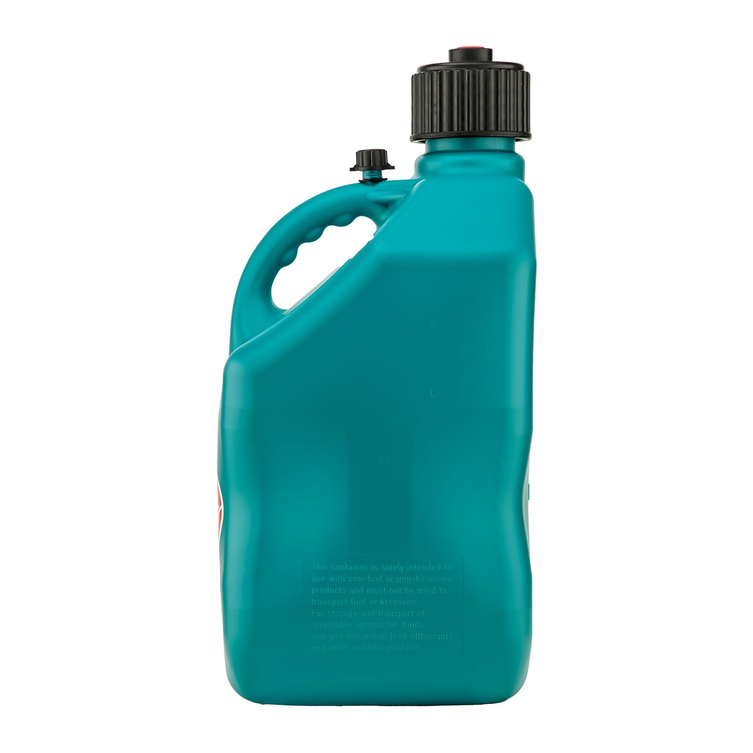 5.5 Gallon VP Racing Motorsport Racing Jug with Contoured Handle, Multipurpose Cap and Rubber Gaskets, Caribbean (1 Pack)
