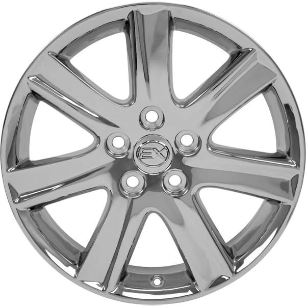 Chrome Wheel OE Wheels LLC LX12-17070-5450-45C Painted (17 x 7. inches /5 x 114 mm, 45 mm Offset)