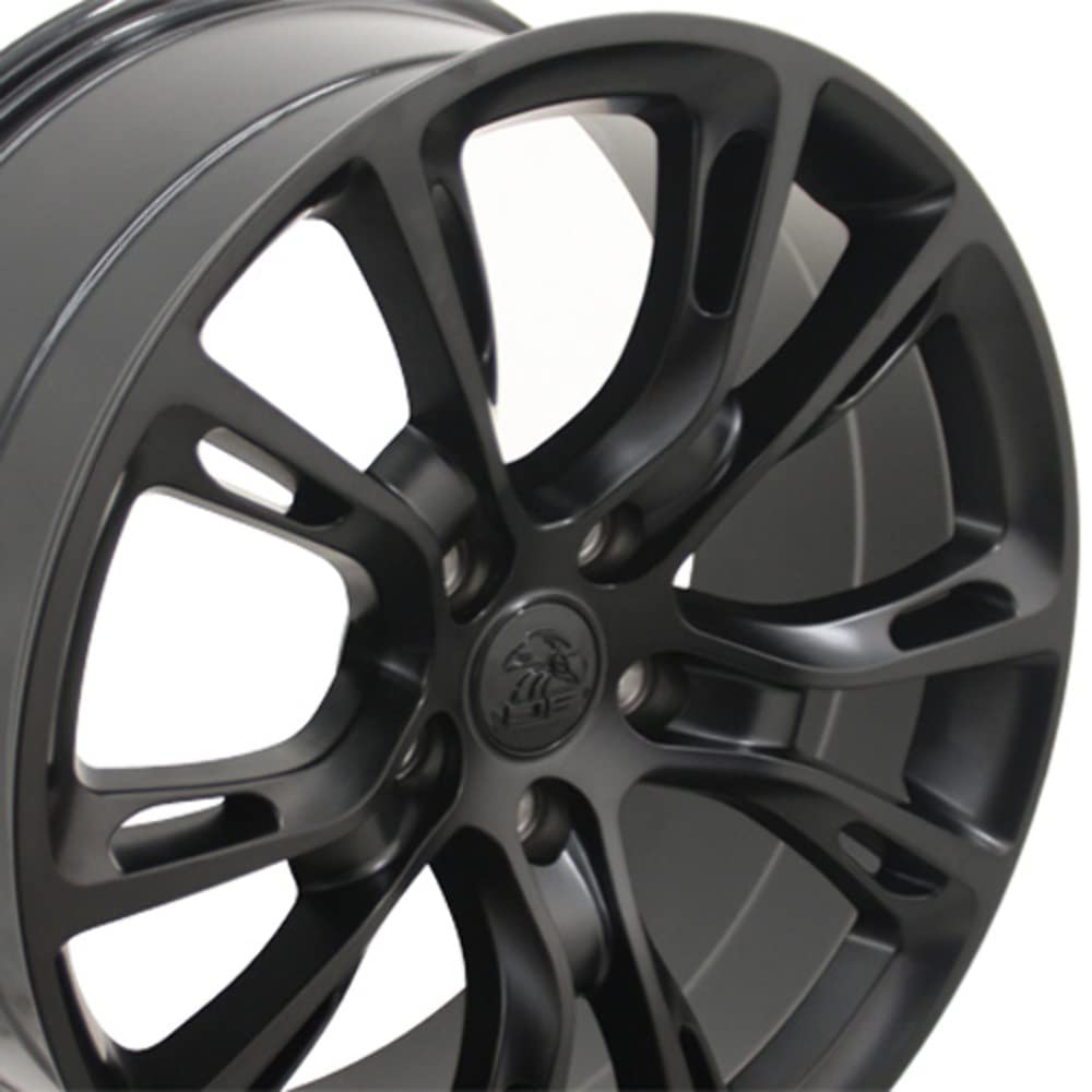 20" Replica Wheel JP16 OE Wheels Fits Jeep Grand Cherokee Rim 20x8.5 Black Wheel