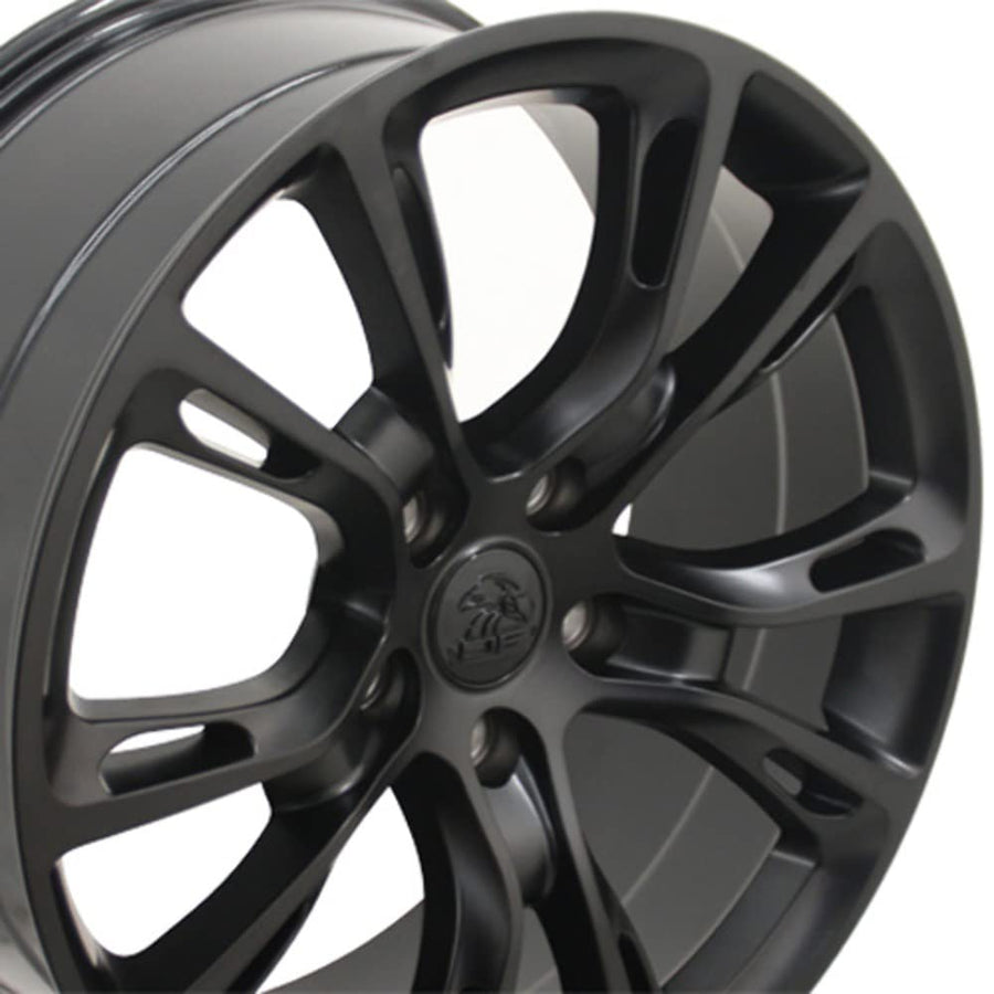 20" Replica Wheel JP16 OE Wheels Fits Jeep Grand Cherokee Rim 20x8.5 Black Wheel