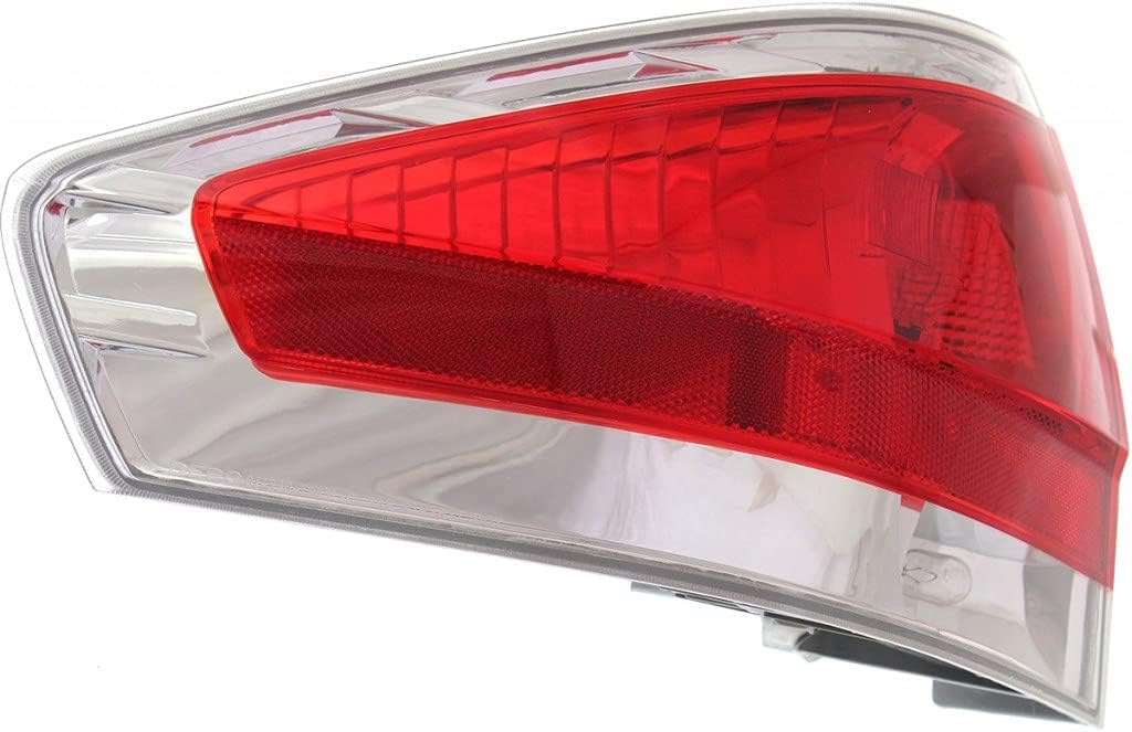 Go-Parts - Rear Tail Light Lamp Assembly/Lens/Cover for 2008-2009 Ford Focus - Left (Driver) Side - (Sedan) Replacement 9S4Z 13405 D FO2800215