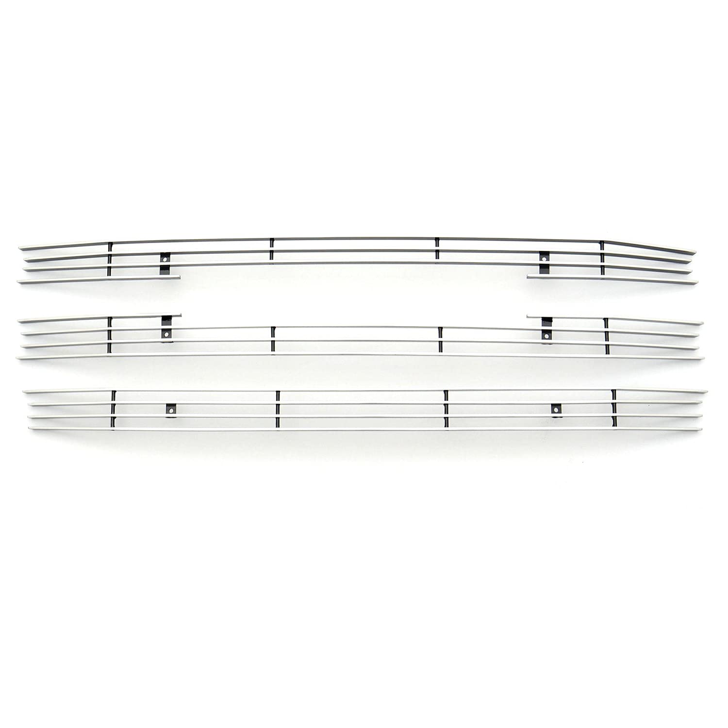 2016-2018 Sierra 1500 SLT T-Rex Grilles Billet Grille, Polished, 3 Pc, Overlay - PN #21215