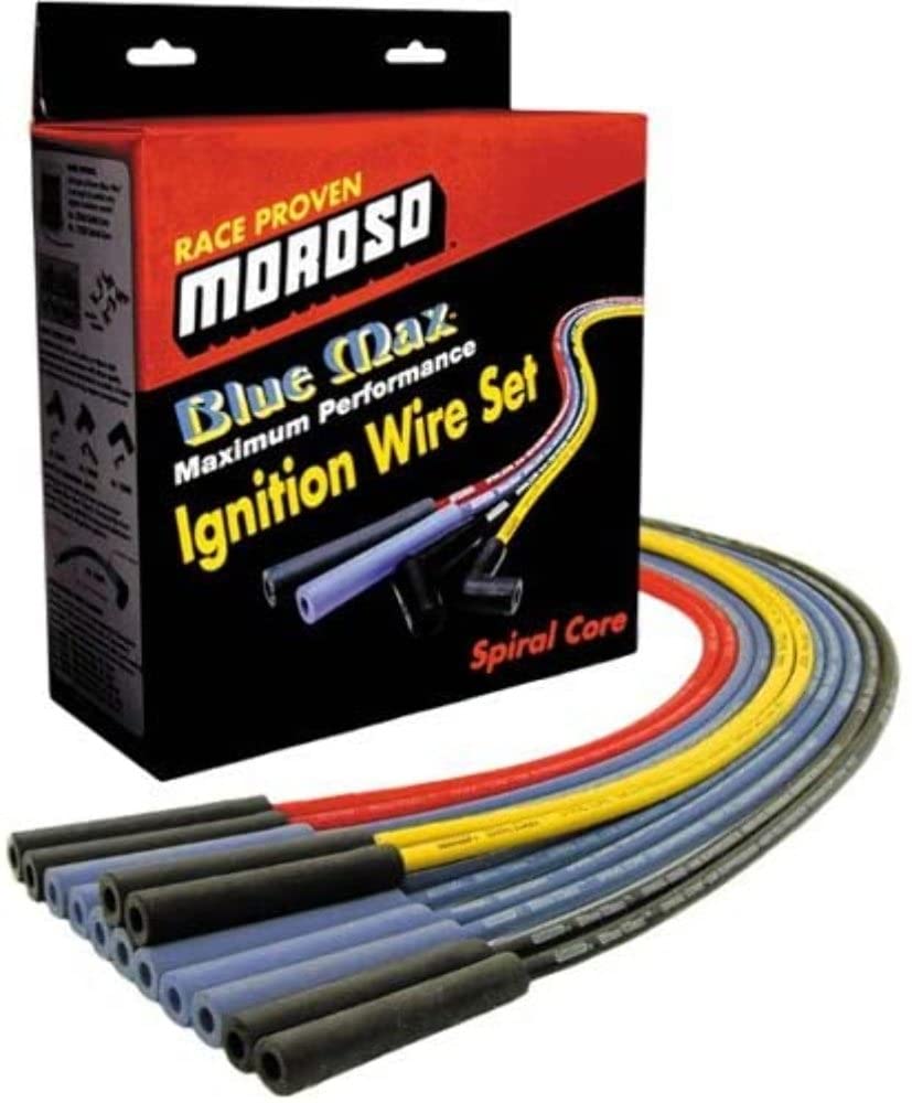Blue Max Moroso Spiral Core Spark Plug Wire Set 73210