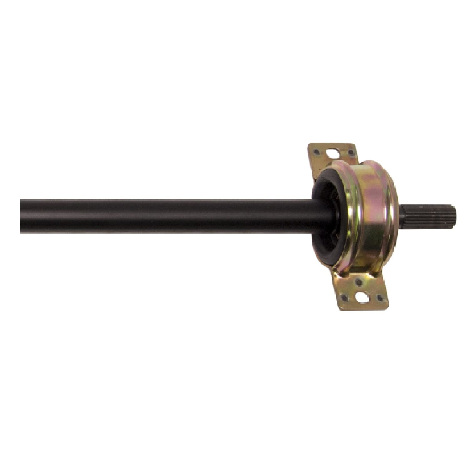 Rear Rugged Propeller Shaft (2015-2020) Compatible with Polaris Ranger 570, In Heat Treated Carbon Steel & Powder Coated Black Shafts for Extreme Durability, U-Joints Greased Fittings, OEM: 1333093