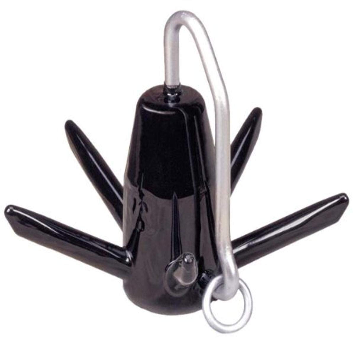 Richter Anchor - Greenfield Original, High Performance Coated Spike Boat Anchor for All Conditions- Sand, Mud, Rocks, Rivers, and Lakes. Multiple (18 lb. - for Boats Up to 24')