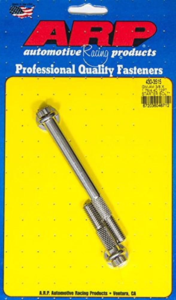 ARP Starter Bolt Kit 430-3515 (S/S Starter 12pt 3/8-16 x 4.400 UHL)