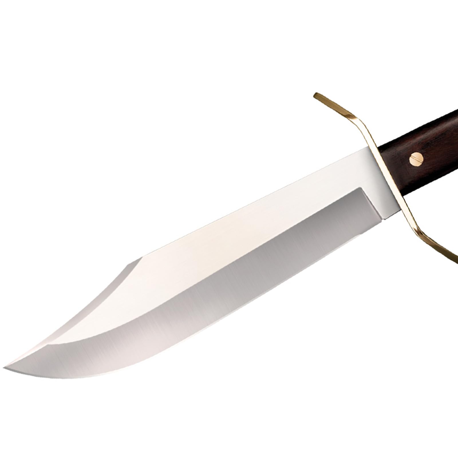 Wild West Ameristep Bowie 10.75" 1090 High-Carbon Steel Clip Point Blade 5.25" Rosewood Handle Fixed Blade Knife w/Leather Sheath