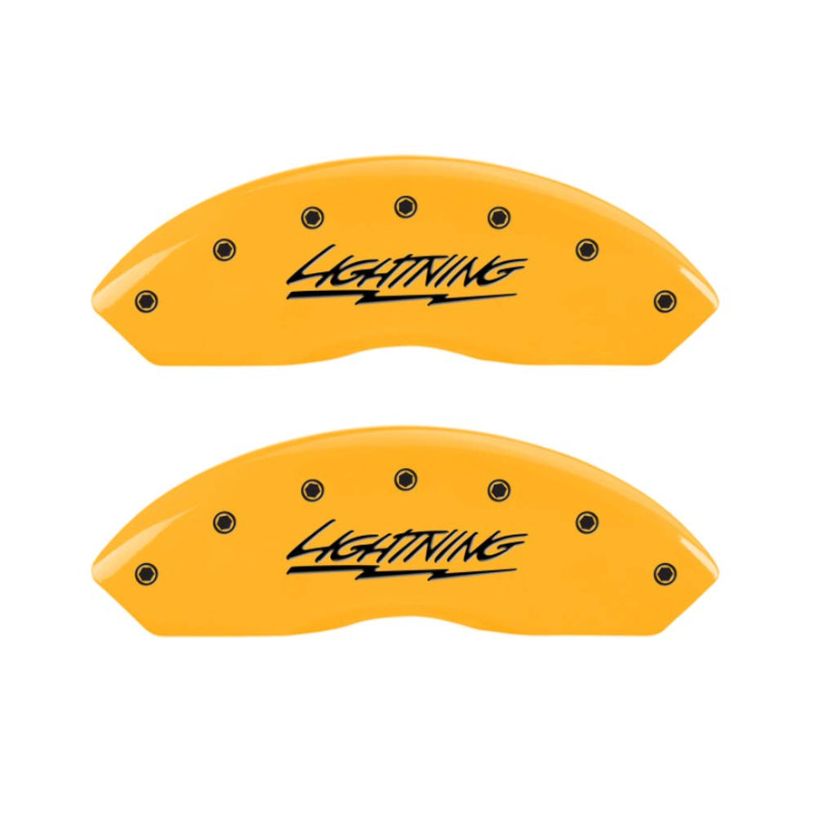 Caliper Covers MGP 10021SLTGYL, Yellow