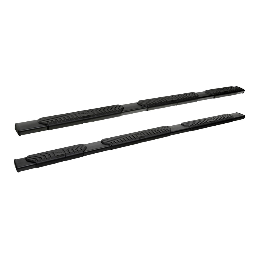 28-534705 Westin R5 Modular Wheel to Wheel Nerf Bars fits 2019-2024 Ram 1500 Crew Cab 5'7" Bed (Exc 2019-2023 1500 Classic) Black Pair