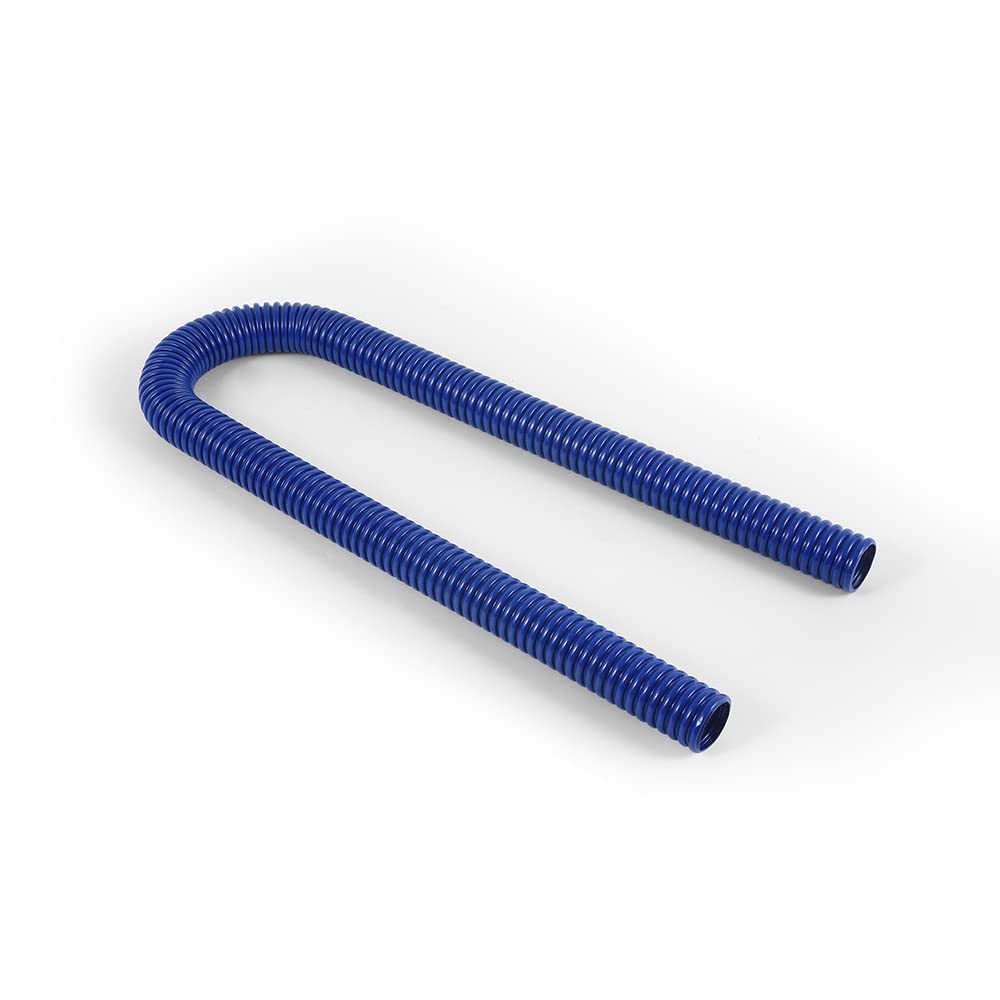 Mishimoto Universal Flexible Stainless Steel Radiator Hose Kit, 48”, Blue MMAH-U48BL