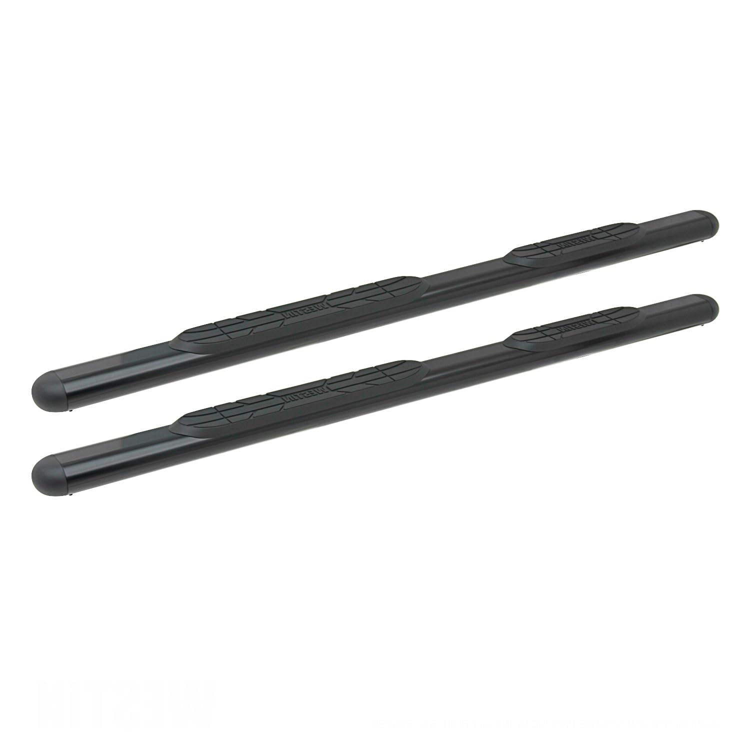 22-5025 Westin Premier Oval 4 Nerf Bars 75 inches Black Pair