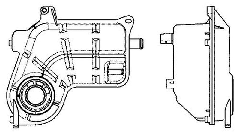 Engine Coolant Reservoir MAHLE Behr CRT 25 000S