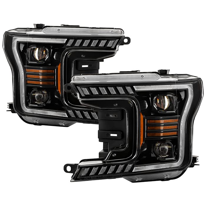 Projector Headlights Xtune (PRO-CH-FF15018S-FLED-BK)