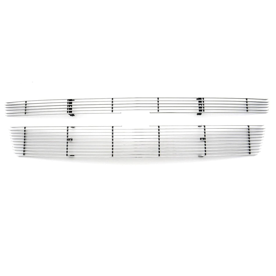 T-REX Grilles Billet Grille Compatible with Avalanche (2007-2013), 07-14 Suburban, Tahoe, Polished, 2 Pc, Overlay - PN #21051