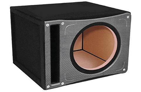 Atrend 12" Single Sealed Slammer Black Pearl Empty Enclosure BP12SV