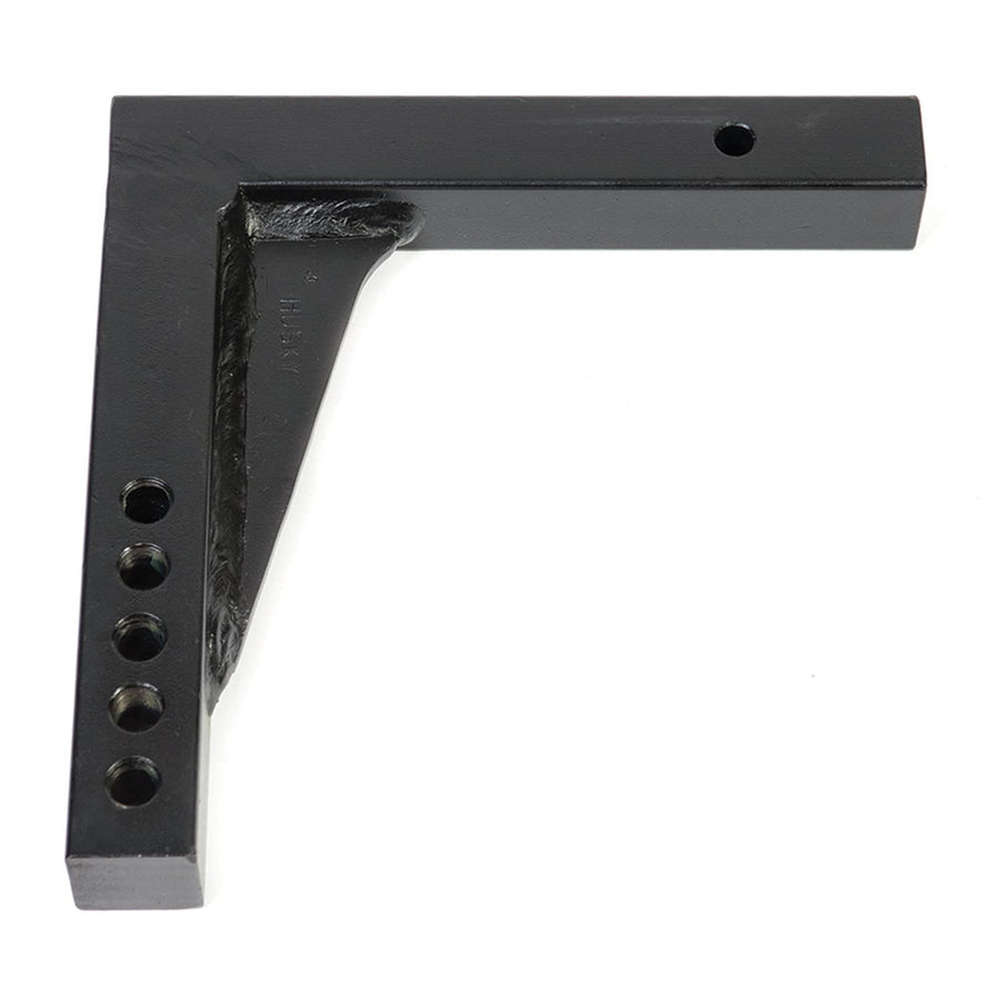 Weight Distribution Hitch Shank Husky Towing 32550 2-1/2 x 2 Inch Square 12 Inch Length 11-1/4 Inch Rise 13-1/4 Inch Drop 6K Shank/14K Weight Distribution Capacity Black Powder Coated Steel
