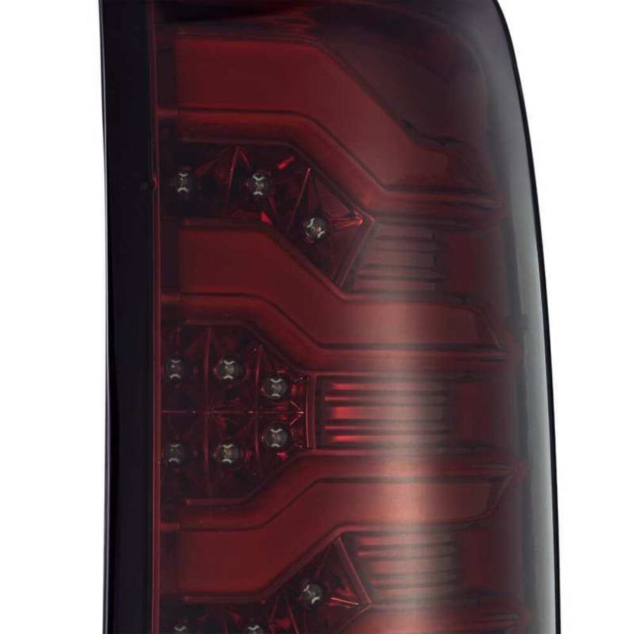 14-18 GMC Sierra 1500 AlphaRex (630020) PRO-Series LED Tail Lights Red Smoke