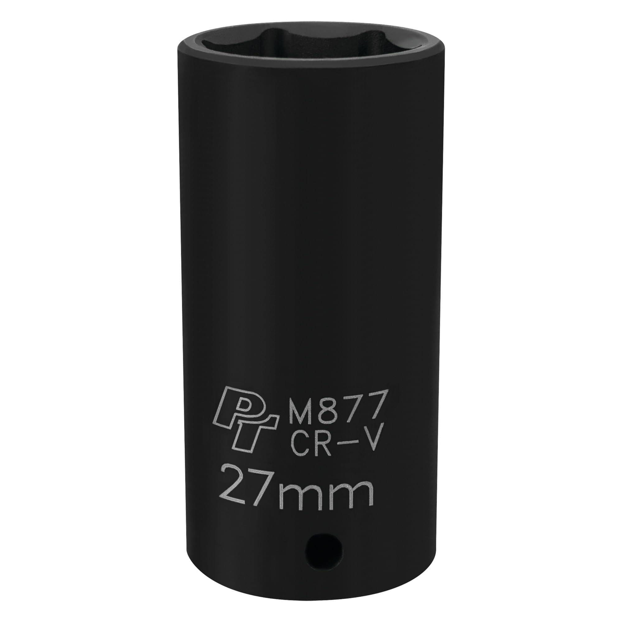 M877 Performance Tool 1/2-Inch Drive 6pt Impact Socket, 27mm