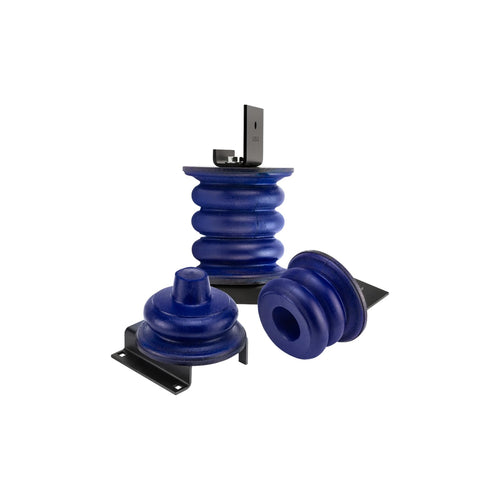 SumoSprings Front for Ford F-53 | SuperSprings SSF-171-40-2 | Left/Right Pair | 3000 (lb) Capacity at 50% Compression | Made in the USA, Blue