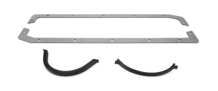 Oil Pan Gasket Set COMETIC SBC Iron Eagle/GM Rocket Blk