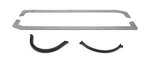 Oil Pan Gasket Set COMETIC SBC Iron Eagle/GM Rocket Blk