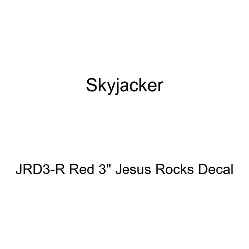 Jesus Rocks Skyjacker JRD3-R Red 3" Decal