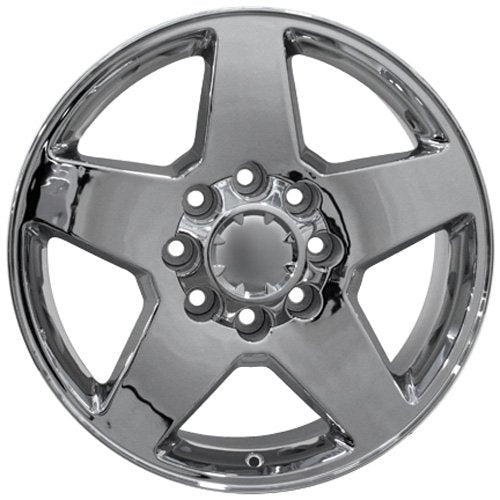 Chrome Wheel OE Wheels LLC CV91B-20085-8180-44C Painted (20 x 8.5 inches /8 x 180 mm, 44 mm Offset)